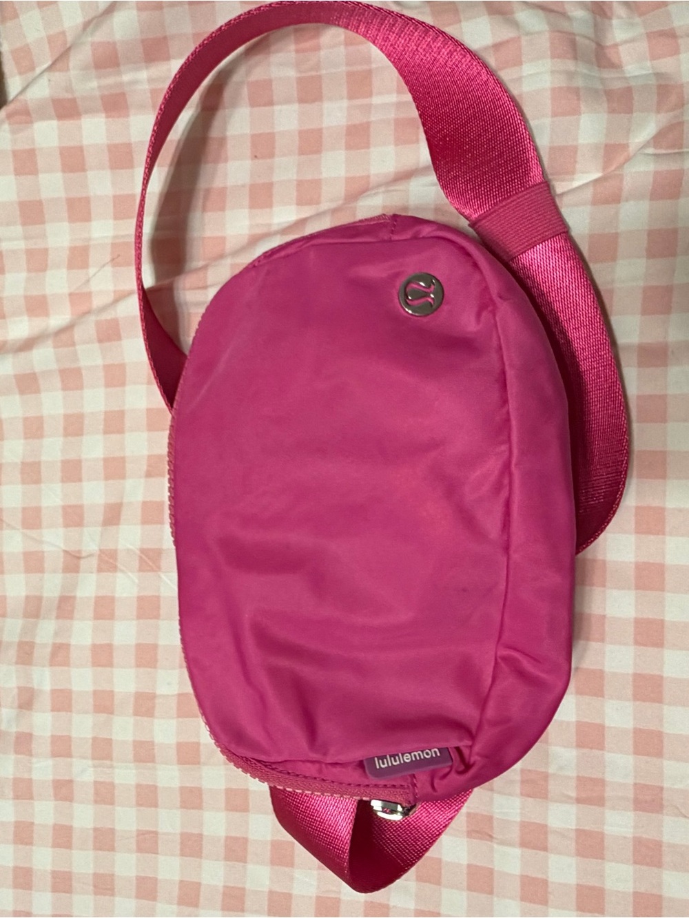 lululemon sonic Pink Crossbody Bag - Bright Pink Sling